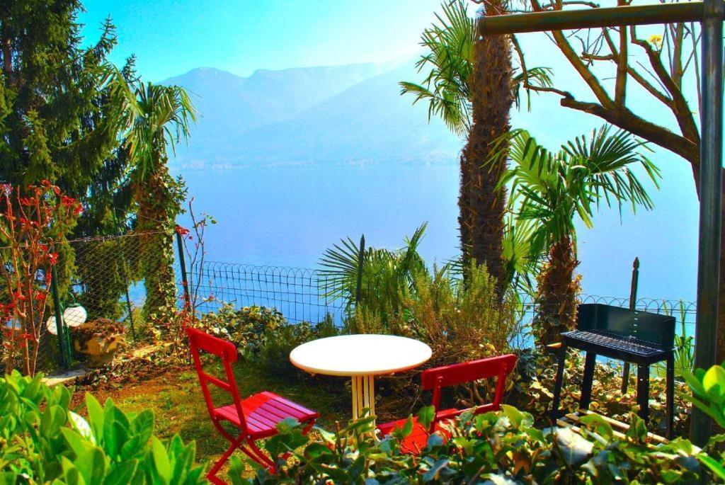 Belvedere - Apartment With Balcony Lake View Sala Comacina Eksteriør bilde